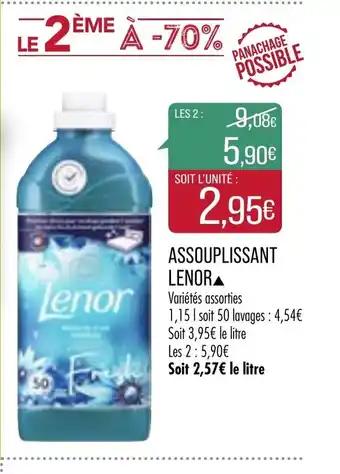 Match Assouplissant Lenor offre