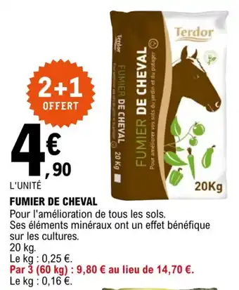 E.Leclerc Fumier de cheval offre
