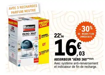 E.Leclerc Absorbeur "aéro 360" offre
