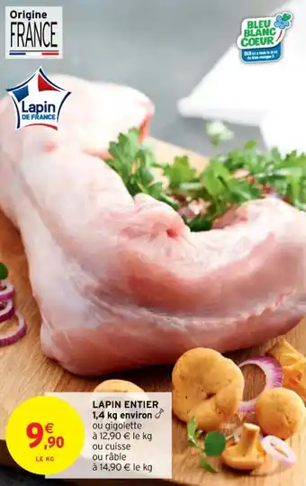 Intermarché Hyper Lapin entier offre