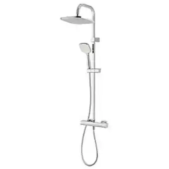 Castorama Colonne de douche thermostatique goodhome teesta offre