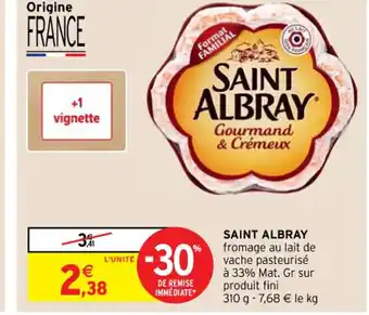 Intermarché Hyper Saint Albray offre