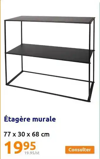 Action Étagère murale offre