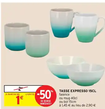 Tasse Expresso 15CL
