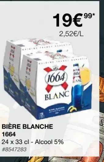 Costco Bière Blanche 1664 offre