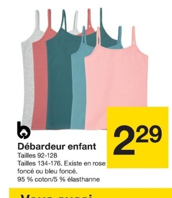 Zeeman Débardeur Enfant offre