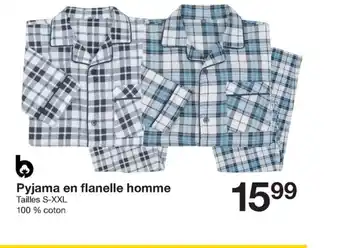 Zeeman Pyjama En Flanelle Homme offre