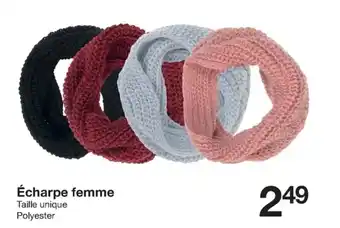 Zeeman Écharpe Femme offre
