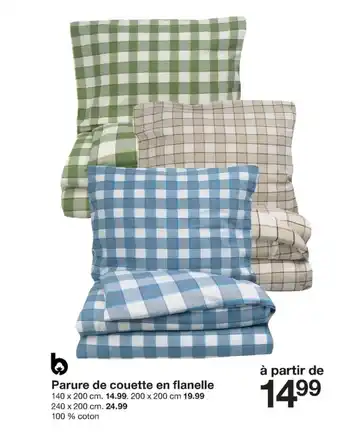 Zeeman Parure de Couette En Flanelle offre