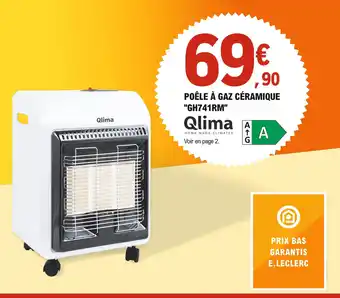 E.Leclerc Brico Poêle à Gaz Céramique offre