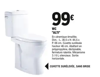 E.Leclerc Brico WC Alti offre