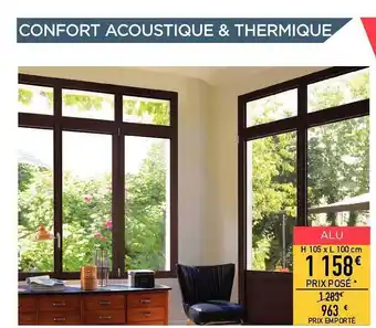 Confort acoustique & thermique