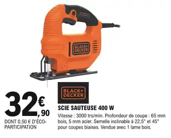 E.Leclerc Brico Scie Sauteuse 400w offre