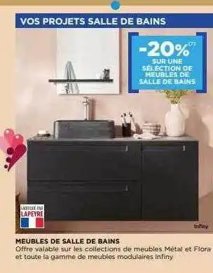 Lapeyre Meubles de salle de bains offre