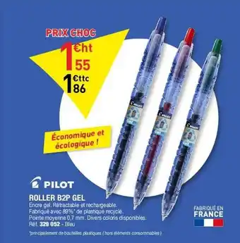 Hyperburo Roller b2p gel pilot offre