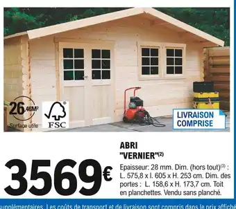 E.Leclerc Brico Abri Vernier offre