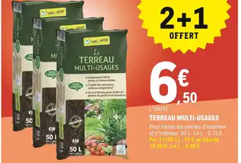 E.Leclerc Brico Terreau Multi-Usages offre