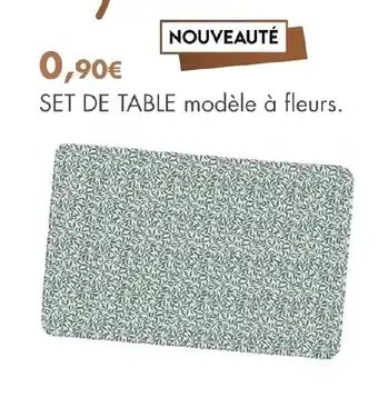 E.Leclerc Set de Table offre