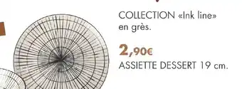 E.Leclerc Assiette Dessert 19cm offre