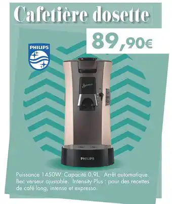 E.Leclerc Cafetière Dosette offre