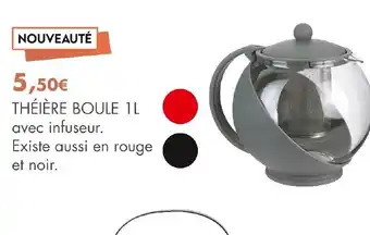 E.Leclerc Théière Boule 1L offre