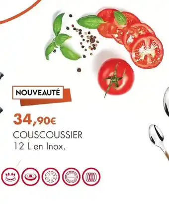 E.Leclerc Couscoussier 12L En Inox offre