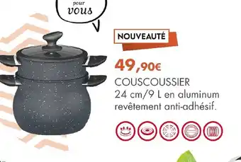 E.Leclerc Couscoussier 24cm/9L offre