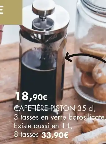 E.Leclerc Cafetière Piston 35cl offre