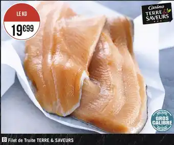Terre & saveurs filet de truite