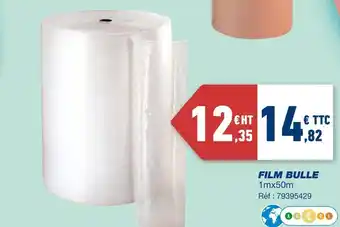 Bureau Vallée Film bulle offre