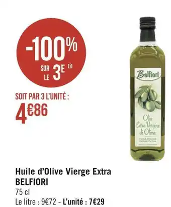 Belfiori huile d’olive vierge extra