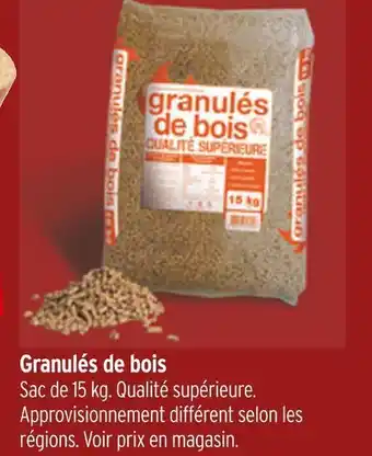 Bricorama Bon plan sur les granulés de bois offre