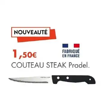 E.Leclerc Couteau Steak Pradel offre