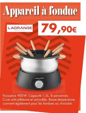 E.Leclerc Appareil à Fondue offre