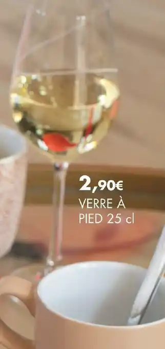 E.Leclerc Verre à Pied 25cl offre