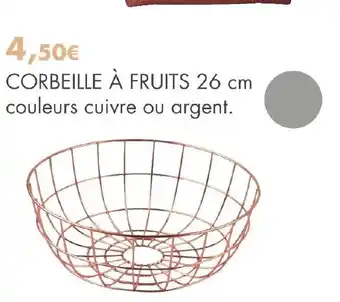 E.Leclerc Corbeille À Fruits 26cm offre