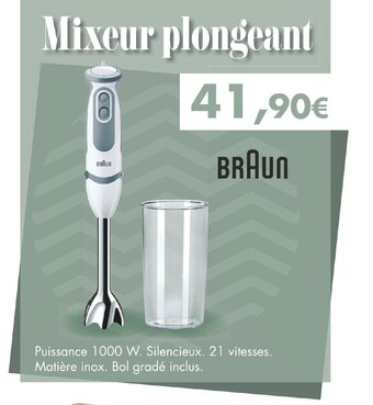 E.Leclerc Mixeur Plongeant offre