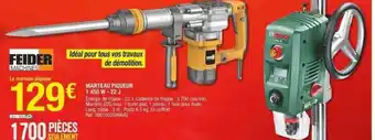 Brico Dépôt Marteau piqueur 11 450w - 22j feider machine offre