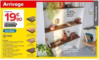 Castorama Planche bois offre