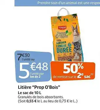 Jardiland Litière offre