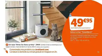 Jardiland Arbre à chat offre