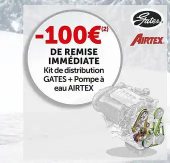 Roady Kit de distribution gates + pompe à eau airtex offre