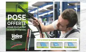 Roady Balais d'essuie-glace valeo, magnum offre