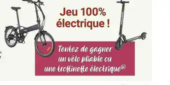Gamm vert Jeu 100% électrique offre