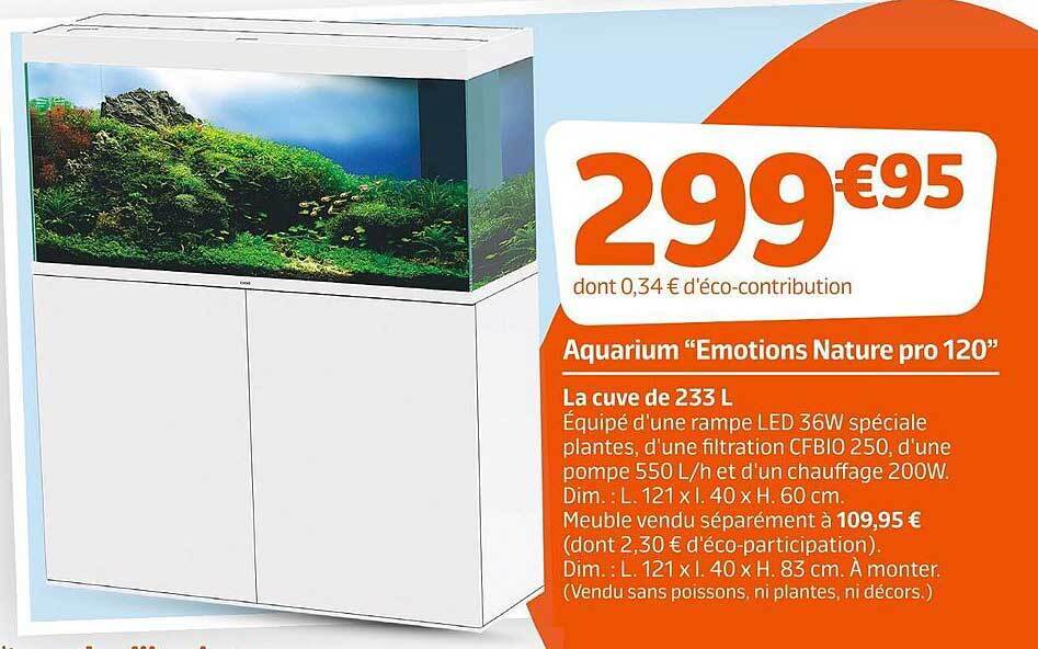 Promo Aquarium chez Jardiland