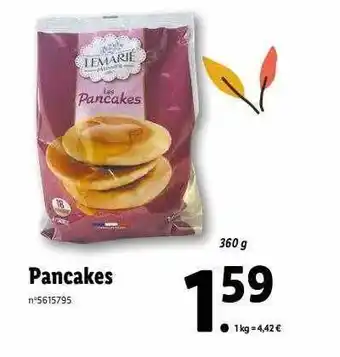 Lidl Pancakes offre