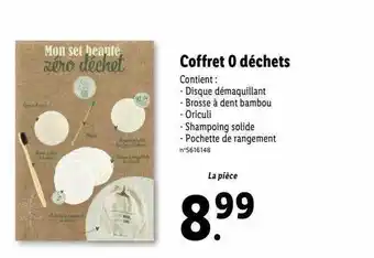 Lidl Coffret 0 déchets offre
