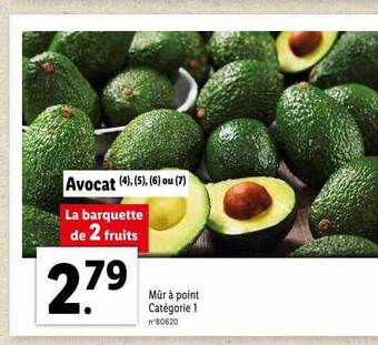 Lidl Avocat offre