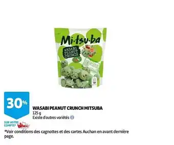 Wasabi peanut crunch mitsuba