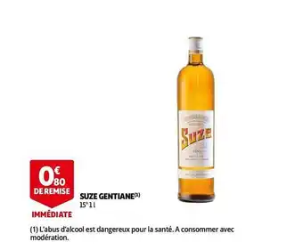Auchan Suze gentiane offre